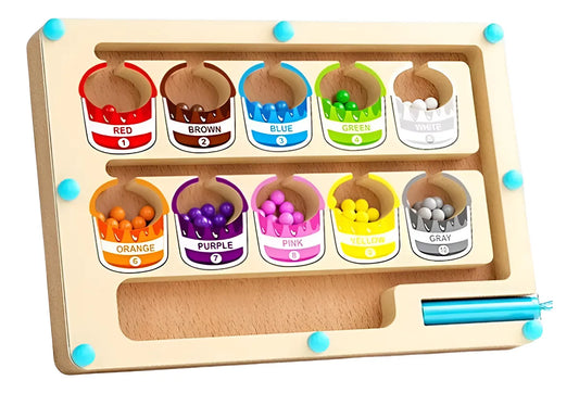 MagniLaby™ - Labirinto Magnetico “Colori & Numeri”