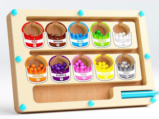 MagniLaby™ - Labirinto Magnetico “Colori & Numeri”